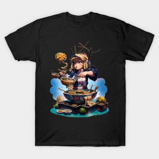 The Great Wave Ramen T-Shirt